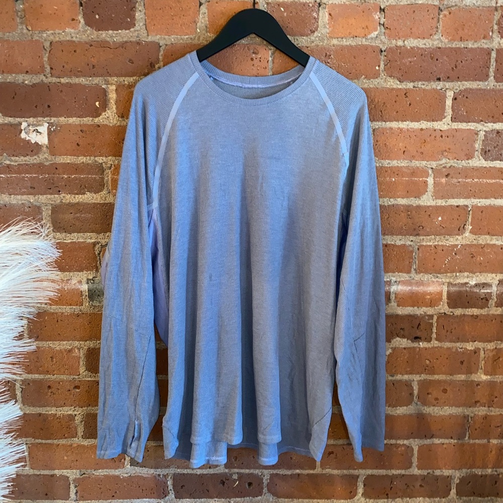 lululemon athletica Light Blue/Purple Long Sleeve
